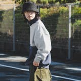 【kutir】配色切替ハーフジップスウェット | kutir | 詳細画像22 