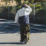 【kutir】配色切替ハーフジップスウェット | kutir | 詳細画像29 