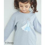 LTBLUE | 【Disney】【ディズニー】キャラクタープリント ガールズ 長袖Tシャツ | pairmanon