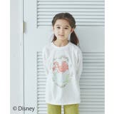 WHITE | 【Disney】【ディズニー】キャラクタープリント ガールズ 長袖Tシャツ | pairmanon