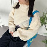 オフホワイト | 【kutir】2wayハイネックニット | kutir