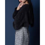 【Adoon plain Ladies】シャギーショートカーディガン | kutir | 詳細画像2
