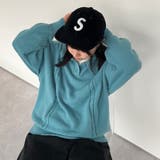 ブルー | 【kutir】オーバーBIGポロニットプルオーバー | kutir