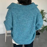 【kutir】ミックスカラーハーフジップニット | kutir | 詳細画像15