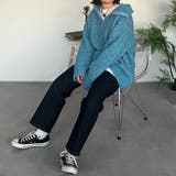 【kutir】ミックスカラーハーフジップニット | kutir | 詳細画像17
