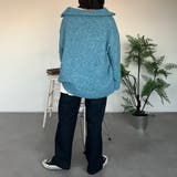 【kutir】ミックスカラーハーフジップニット | kutir | 詳細画像18