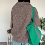 【kutir】ミックスカラーハーフジップニット | kutir | 詳細画像8