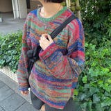 【kutir】【セット着用可】グラデミックスニットプルオーバー | kutir | 詳細画像7