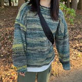 グレー | 【kutir】【セット着用可】グラデミックスニットプルオーバー | kutir
