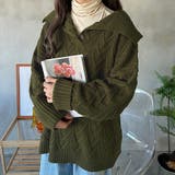 カーキ | 【kutir】オーバーポロニット | kutir