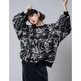 ブラック×ホワイト | 【Adoon plain Ladies】シャギーオーバーニット | kutir