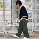 【kutir】刺繍ペインターワイドデニムパンツ | kutir | 詳細画像23