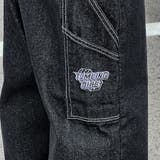 【kutir】刺繍ペインターワイドデニムパンツ | kutir | 詳細画像28