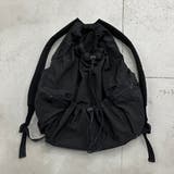 ブラック | 【kutir】ポケットナップサック | kutir