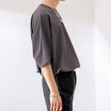 【Adoon plain】チャイナ風プリントTシャツ | kutir | 詳細画像20 