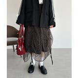 【kutir】アソートドロストチュールスカート | kutir | 詳細画像6