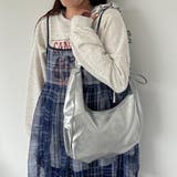 シルバー | 【kutir】リボンショルダーバッグ | kutir