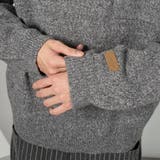 RUBBER LOGO MELANGE | kutir | 詳細画像12