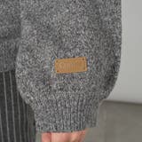 RUBBER LOGO MELANGE | kutir | 詳細画像14
