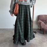 【kutir】【2サイズ展開】アソートダブルリボンフリルスカート | kutir | 詳細画像42 