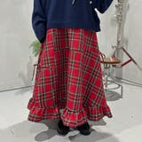 レッド | 【kutir】【2サイズ展開】アソートダブルリボンフリルスカート | kutir