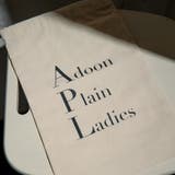 ナチュラル | 【Adoon plain Ladies】オリジナルロゴ巾着ポーチ | kutir