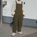 カーキ | 【kutir】ミリタリーライクオーバーオール | kutir