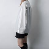 【Adoon plain Ladies】配色ステッチシャツ | kutir | 詳細画像4 