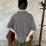 【kutir】ワッペンハーフジップTシャツ | kutir | 詳細画像3 