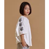 WHITE-A | 【PAIRMANON STREET】ラグラン 袖 プリント 半袖 Tシャツ | pairmanon