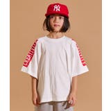WHITE-C | 【PAIRMANON STREET】ラグラン 袖 プリント 半袖 Tシャツ | pairmanon