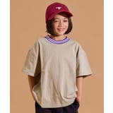 BEIGE | 【PAIRMANON STREET】リブ ライン 半袖 Tシャツ | pairmanon