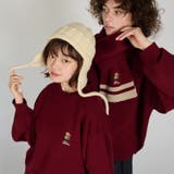 ボルドー | Teddy Bare KNIT | kutir