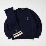 ネイビー | Teddy Bare KNIT | kutir