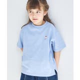 LTBLUE | 【綿100%】ワンポイントオリジナル刺繍 半袖Tシャツ | pairmanon