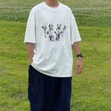 【kutir】ヴィンテージライクダルメシアンプリントTシャツ | kutir | 詳細画像7 