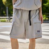 ライトグレー | NYLON CARGO SHORTS | kutir