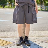 チャコールグレー | NYLON CARGO SHORTS | kutir