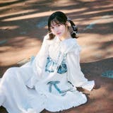 【kutir】【クティールとレトロ】フリルリボントートバッグ | kutir | 詳細画像10