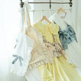 【kutir】【クティールとレトロ】フリルリボントートバッグ | kutir | 詳細画像21