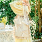 【kutir】【クティールとレトロ】フリルリボントートバッグ | kutir | 詳細画像27