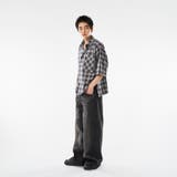 VINTAGEWASHED OMBRE CHECK | kutir | 詳細画像12