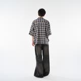 VINTAGEWASHED OMBRE CHECK | kutir | 詳細画像14