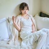 【kutir】【クティールとレトロ】カップ付きレースリボンキャミソール | kutir | 詳細画像14