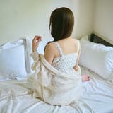 【kutir】【クティールとレトロ】カップ付きレースリボンキャミソール | kutir | 詳細画像15