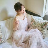 【kutir】【クティールとレトロ】カップ付きレースリボンキャミソール | kutir | 詳細画像16