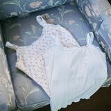 【kutir】【クティールとレトロ】カップ付きレースリボンキャミソール | kutir | 詳細画像2