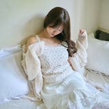 【kutir】【クティールとレトロ】カップ付きレースリボンキャミソール | kutir | 詳細画像4