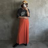 オレンジ | 【kutir】【セットアップ可】マルチウェイメロースカート | kutir