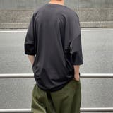 【kutir】無地サイドスリットダンボールビッグTシャツ | kutir | 詳細画像14 
